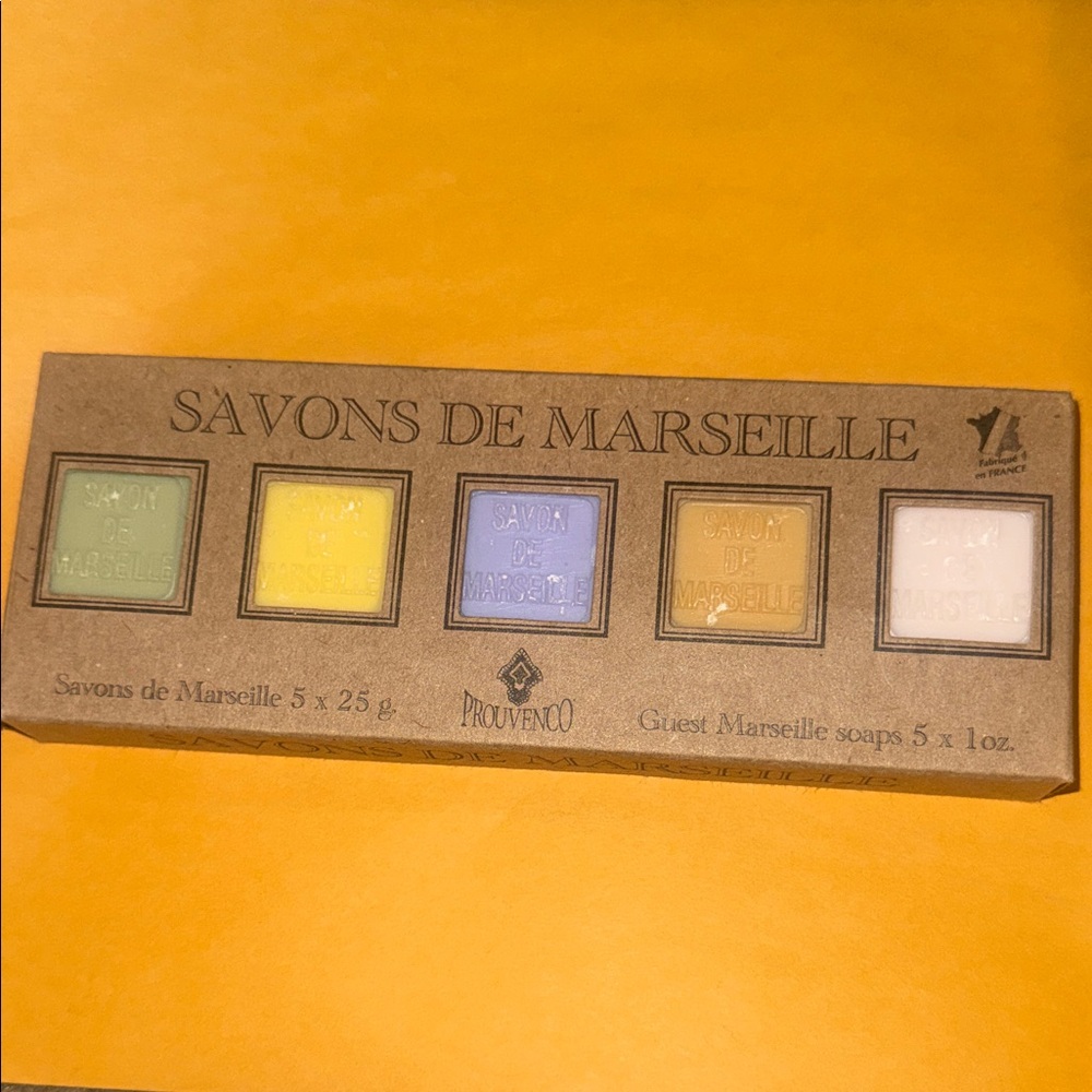 Marseille Soap Set of 5